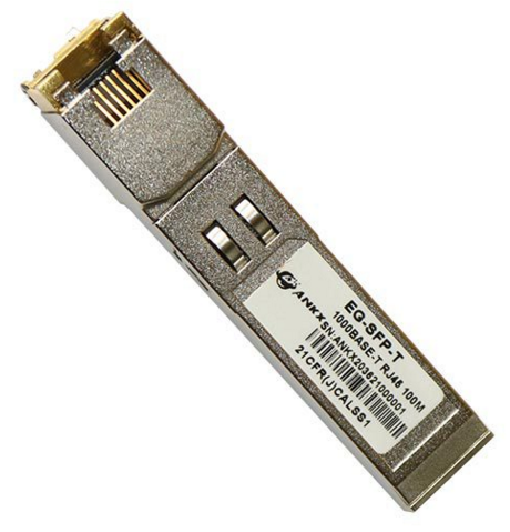 EG-SFP-T 千兆光转RJ45电口模块 武汉光口转电口模块